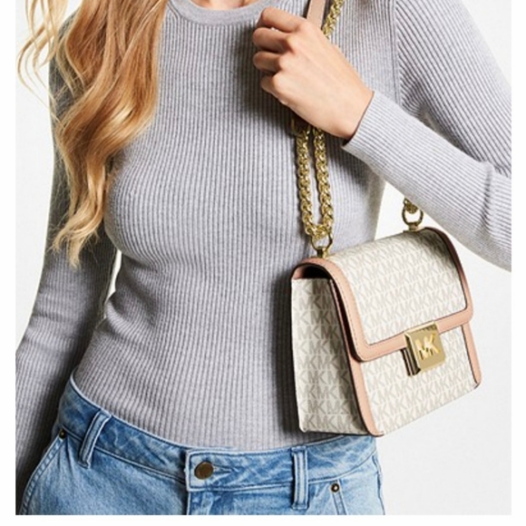 Michael kors Sonia Small Logo Shoulder Bag - Picture 4 of 11